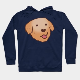 Golden Retriever face illustration Hoodie